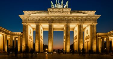 Berlin Sehenswürdigkeiten - Blick auf das Brandenburger Tor