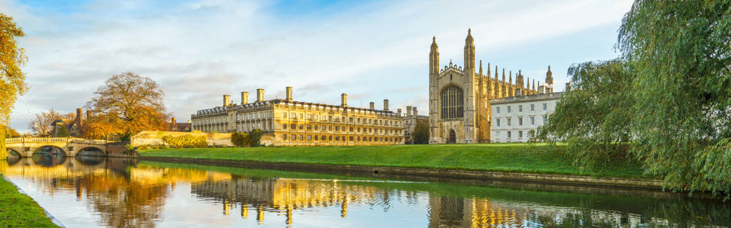 Besuchen Sie die Stadt Cambridge mit der berühmten Universität