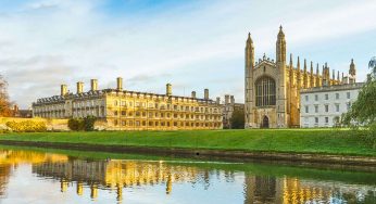 Die Stadt Cambridge mit der berühmten Universität