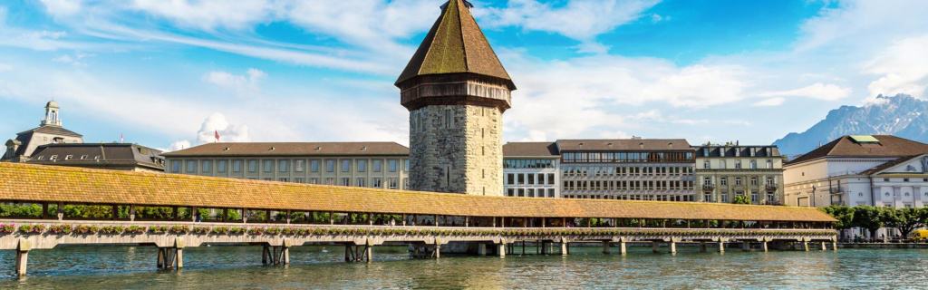 Seit ca. 1365: die älteste Holzbrücke der Welt, die Kapellbrücke Luzern