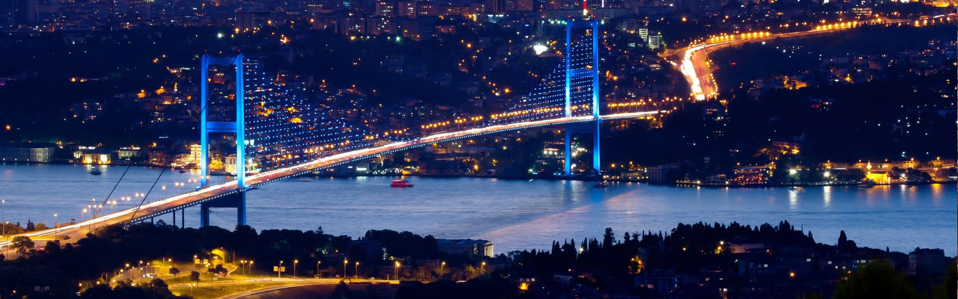 Sehr beeindruckend: die Istanbul Brücke am Bosporus