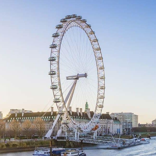 Riesig! Das London Eye in Großbritannien