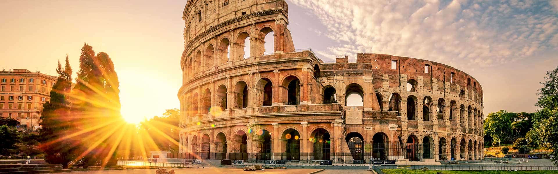 Das einzige der Sieben Weltwunder in Europa: Das Kolosseum in Rom