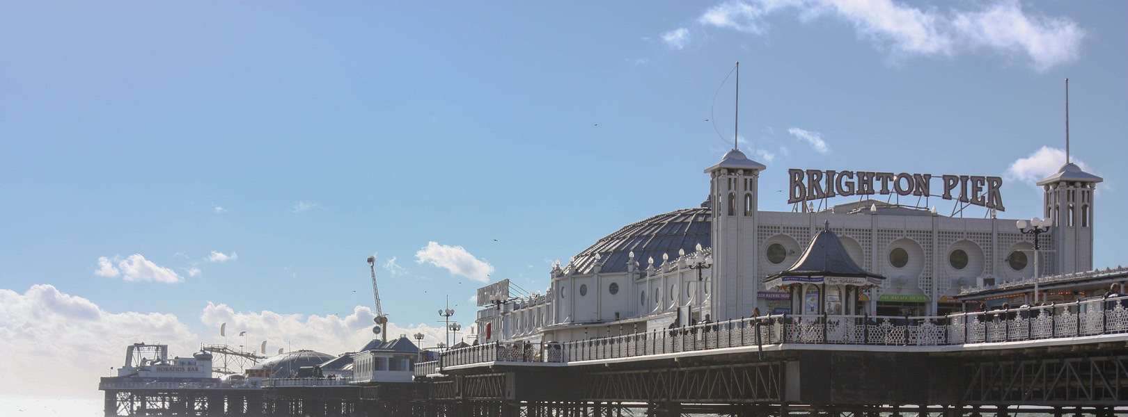 Blick auf den Brighton Pier England