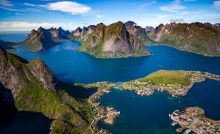 Die Lofoten in Norwegen
