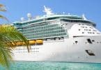 MSC KReuzfahrt - Blick auf das Kreuzfahrtschiff in der Karibik