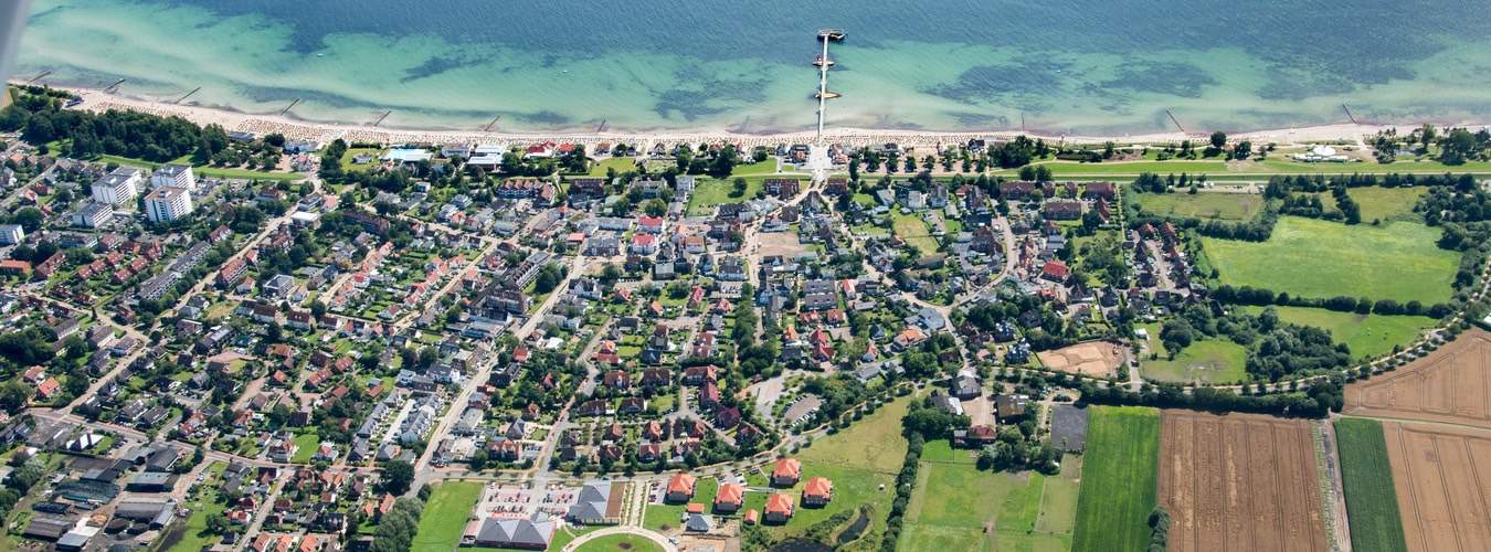 Ostseeinseln in Deutschland - Blick auf die Insel Fehmarn