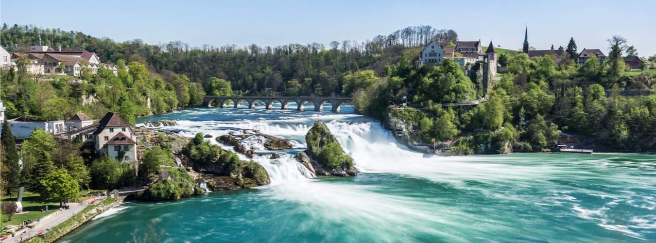 Schweiz Sehenswürdigkeiten - Der Rheinfall